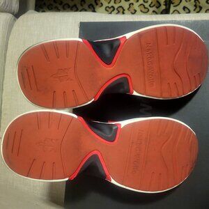 Naked Wolfe Men Black Red White size 12